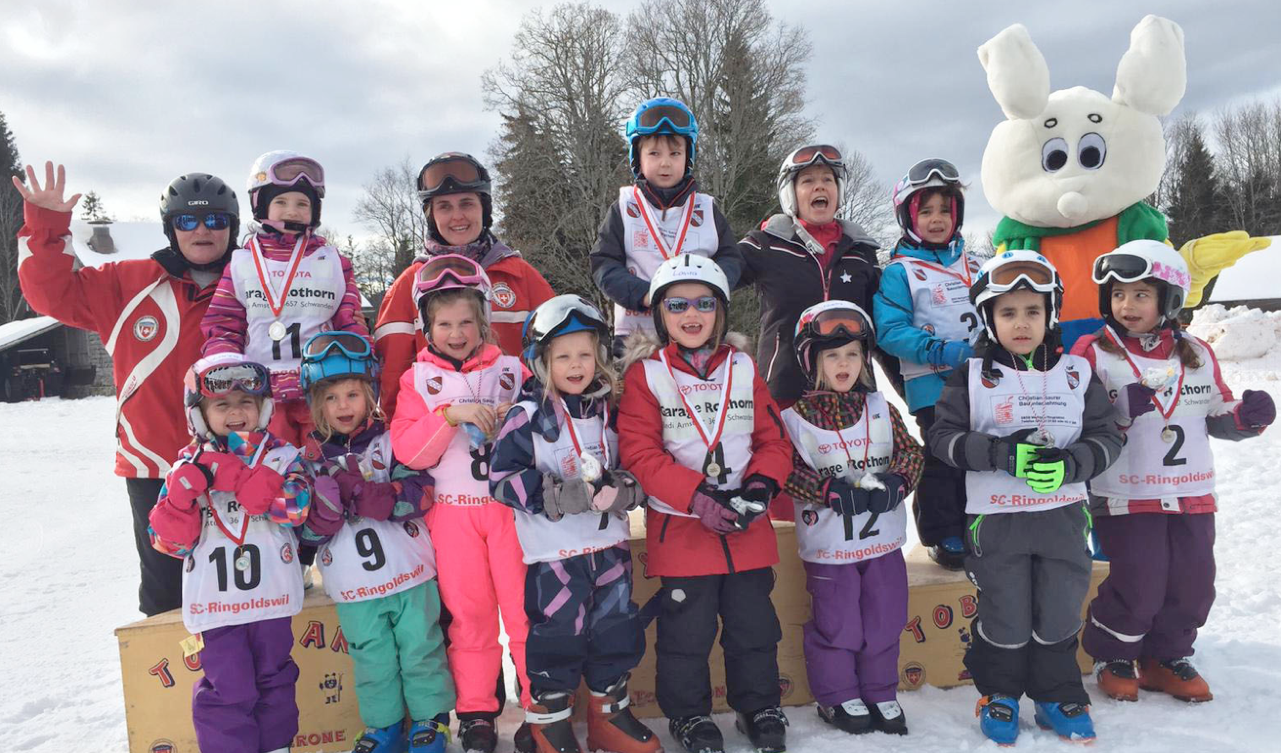 Skiwoche des Kindergartens in Schwanden :-)